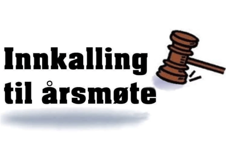 Innkalling til årsmøte - tekst og illustrasjon